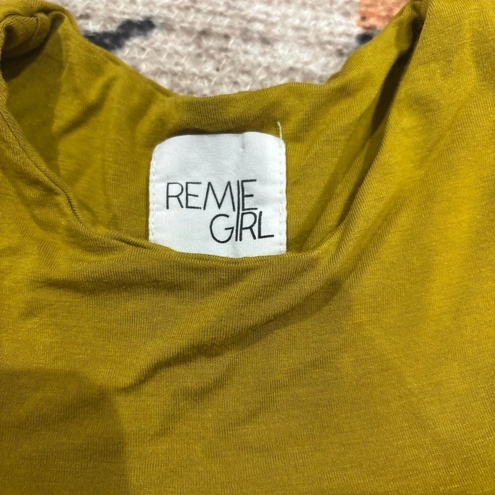 Kids Mustard Dress